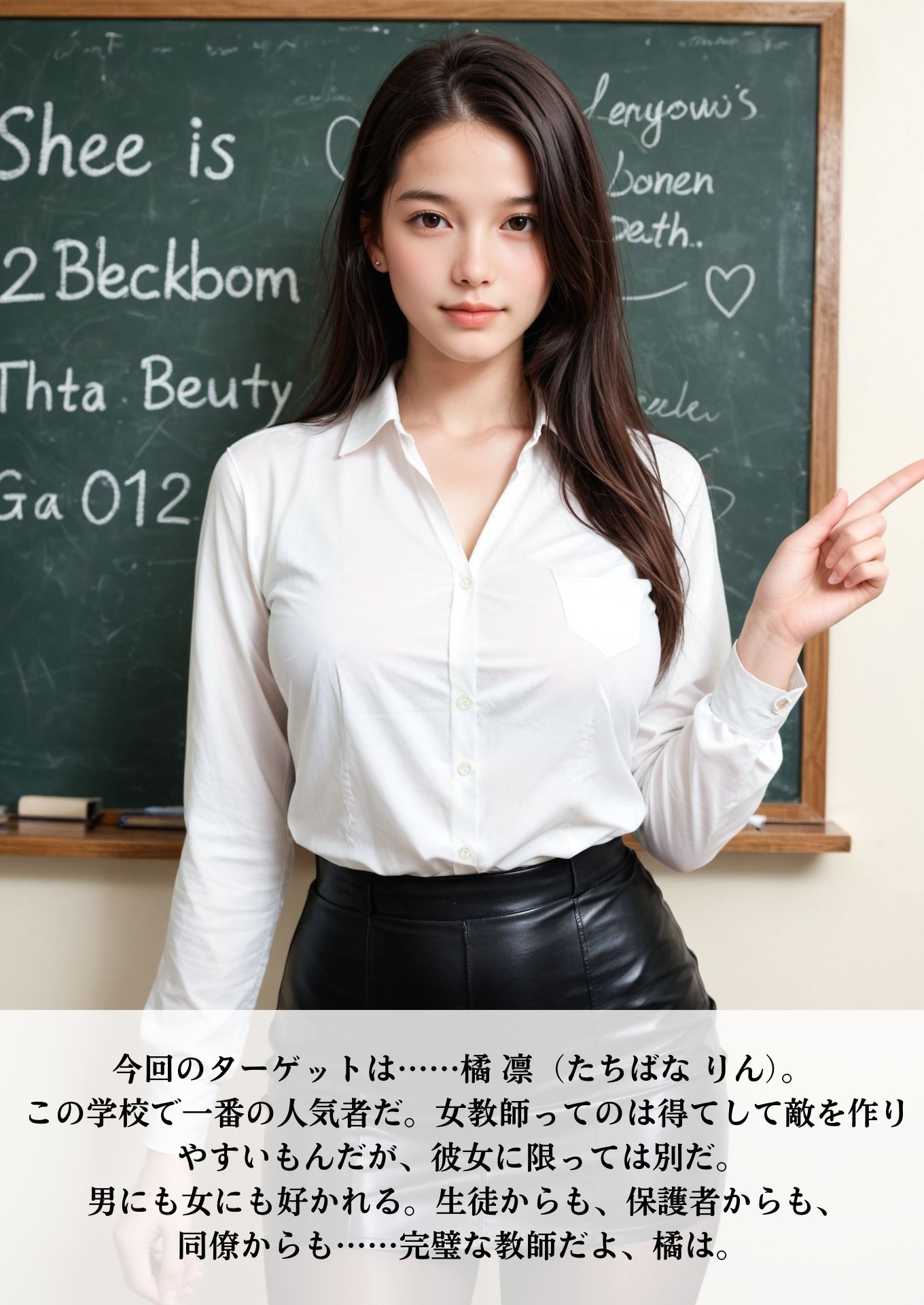 催淫洗脳    狙われた人気女教師 サンプル1ページ目