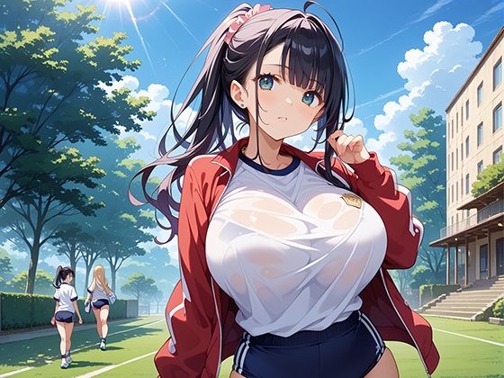 性実践学園 巨乳女子マネージャーは部員の性処理を担当する サンプル3ページ目