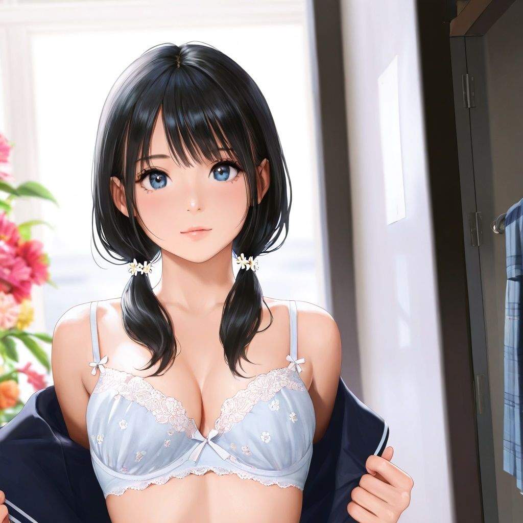 潜入女子更衣室  JK生着替え中〜リアル風ver〜 サンプル8ページ目