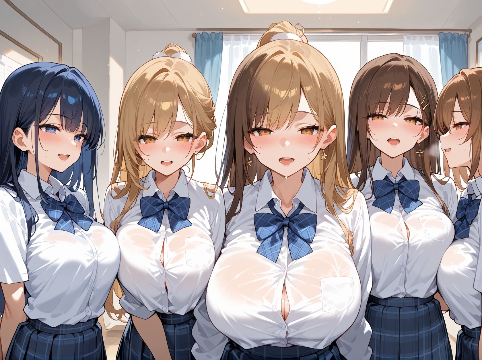 美巨乳ギャル学園  〜子作り学科〜 サンプル1ページ目