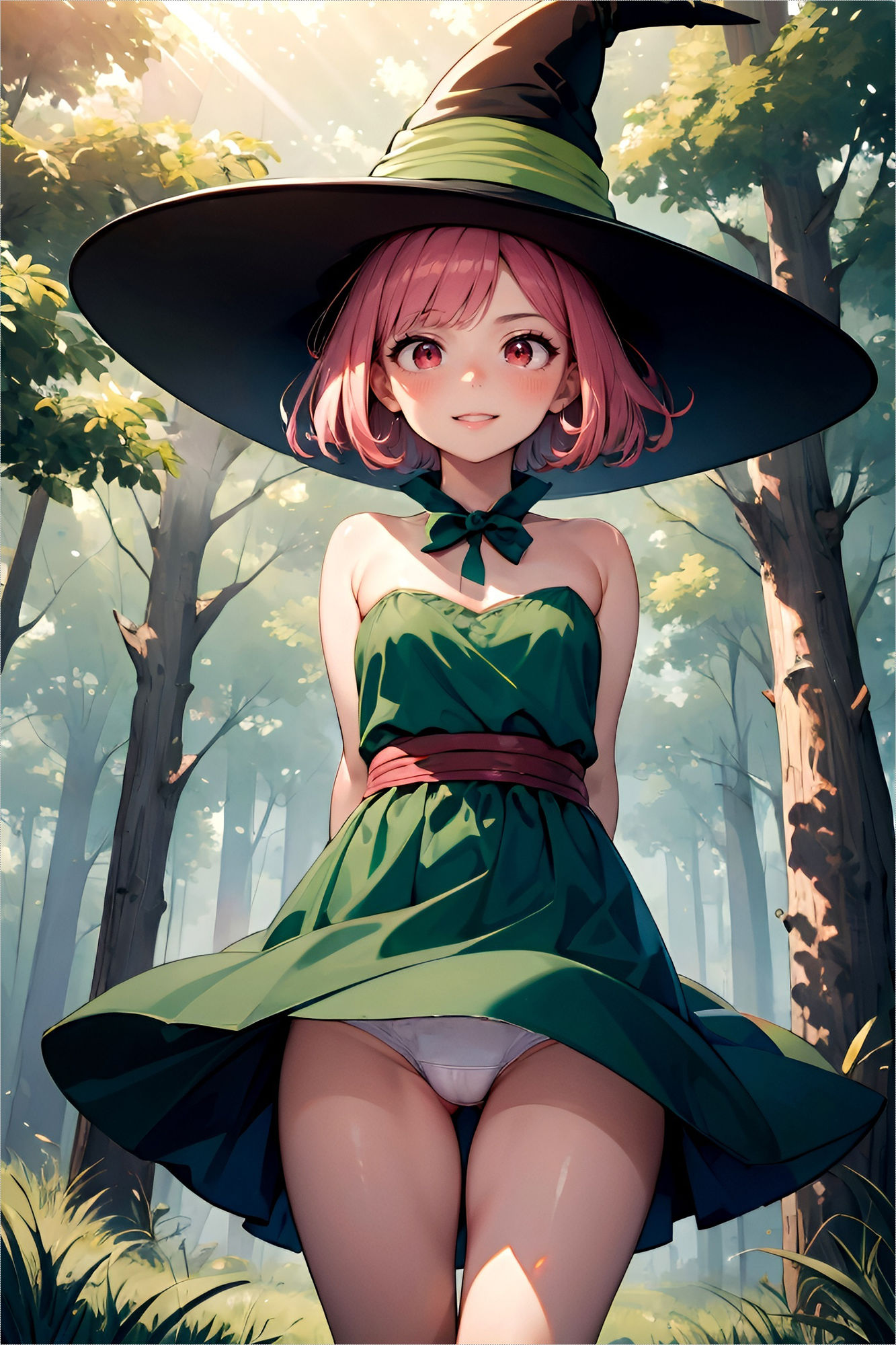 女魔法使い☆写真集（ドラ〇ンクエスト3） サンプル1ページ目