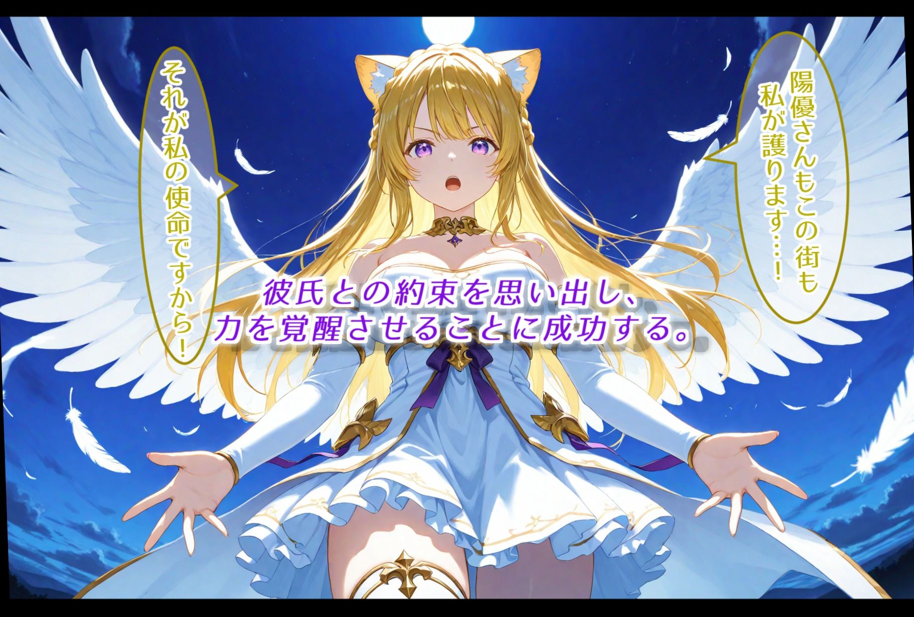 天から舞い降りた正義の女神様、催●に負けて寝取られ、役目を果たせず苗床にされる サンプル8ページ目