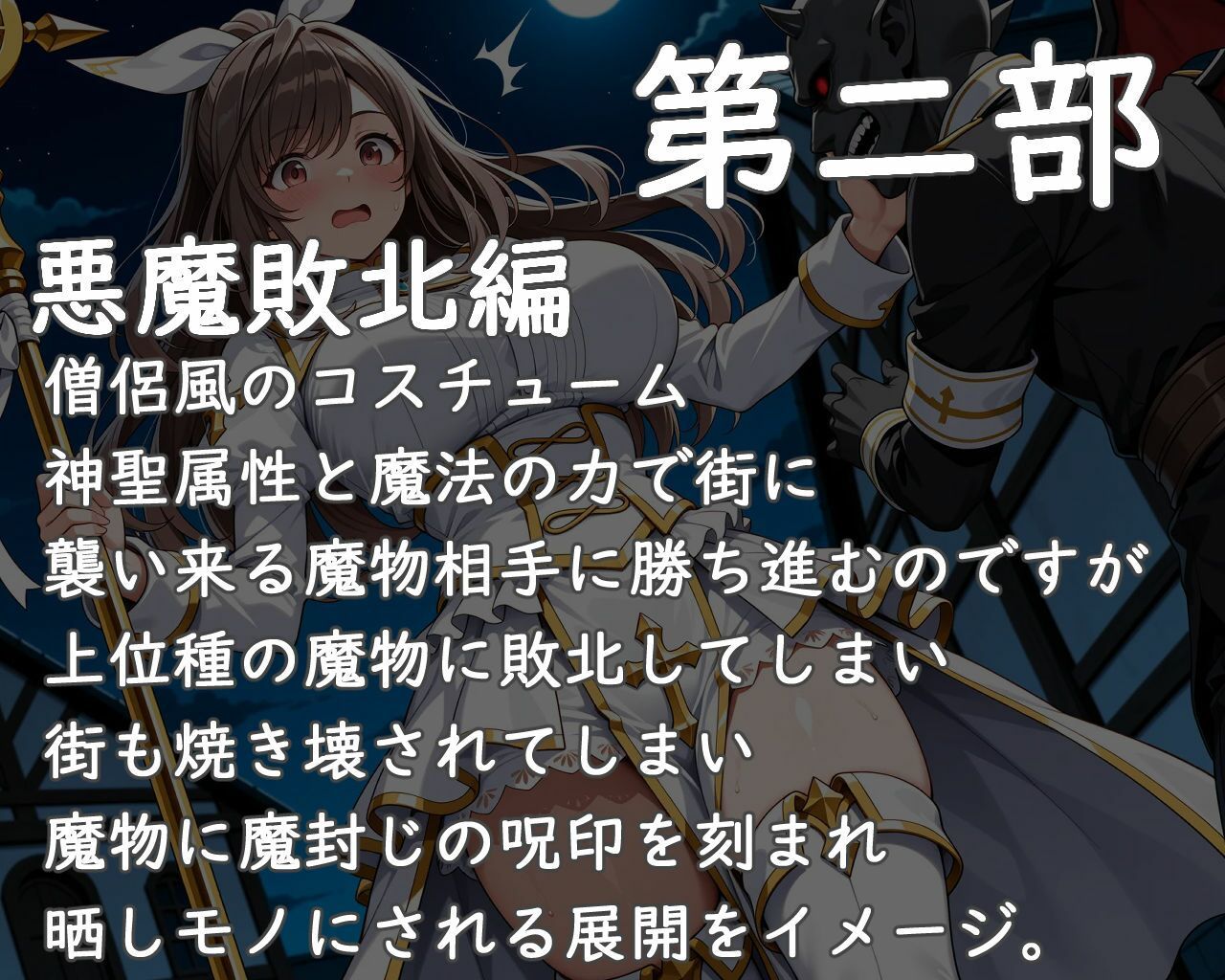 異世界敗北 月●恋● サンプル3ページ目