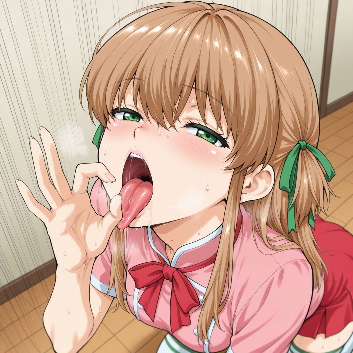 ビッチなパンのお姉さん-梓川月乃- サンプル1ページ目