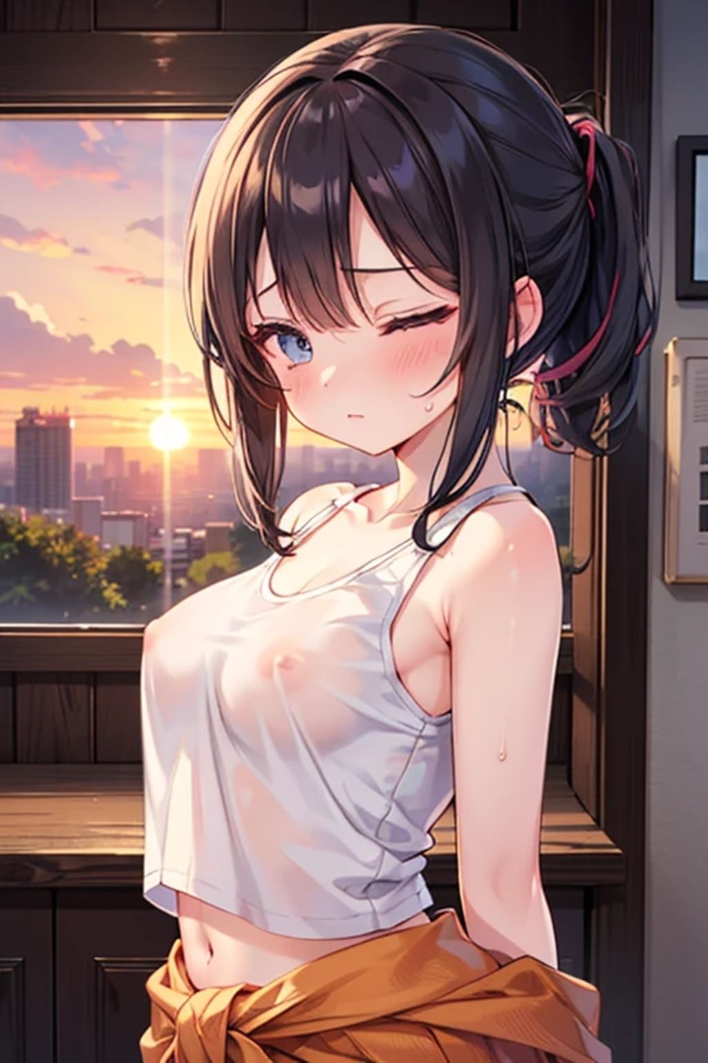 女の子率 1割未満の工業科に通う女子校生 サンプル2ページ目