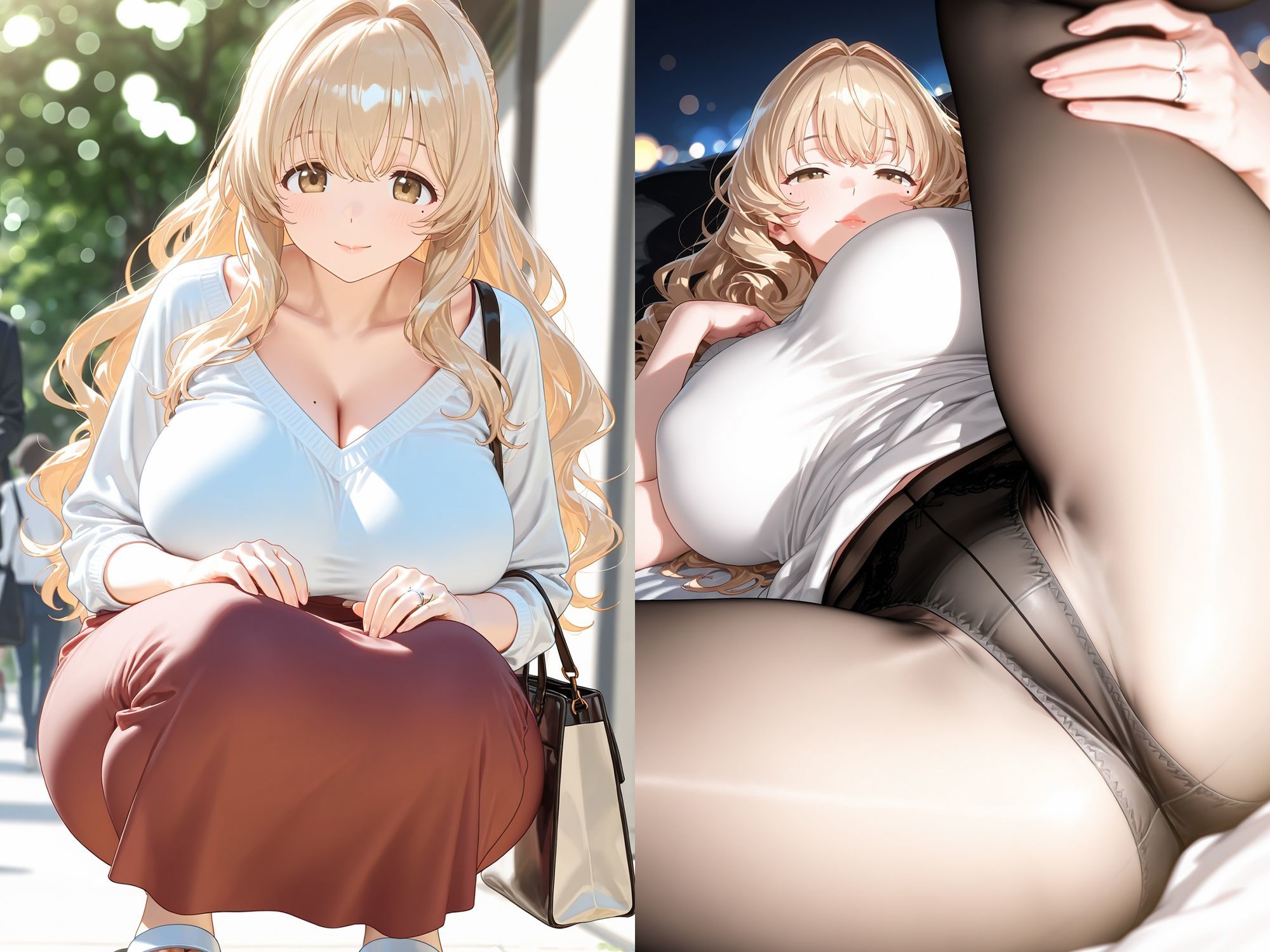 爆乳人妻は快楽に正直2 サンプル2ページ目