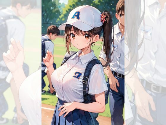 野球部のマネージャーと部室で雨宿りしていると濡れている体に興奮してしまうボク サンプル2ページ目