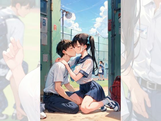 野球部のマネージャーと部室で雨宿りしていると濡れている体に興奮してしまうボク サンプル6ページ目