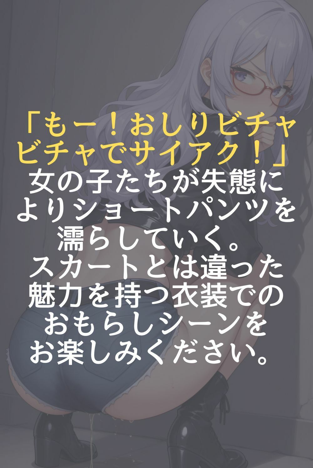 ショーパンおもらしガールズ サンプル1ページ目