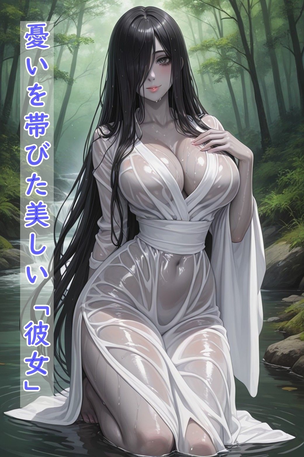 暗い森の女幽霊 サンプル2ページ目