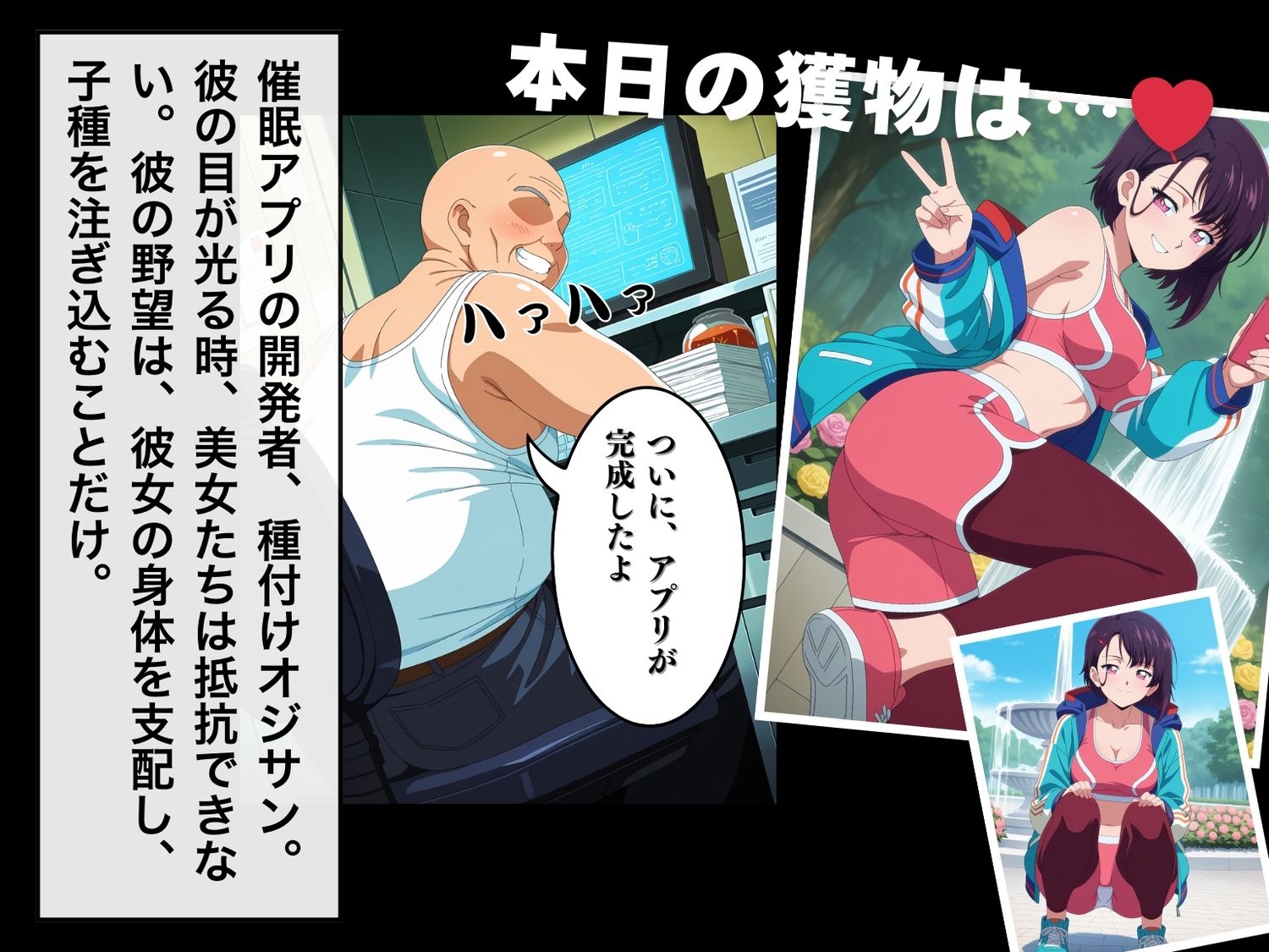 【催●・寝取られ・妊娠】三●月 閑 サンプル1ページ目