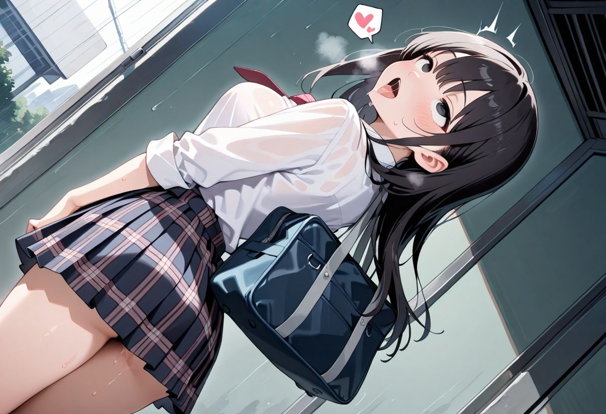 絶倫男に媚薬を使われ清楚な女子校生が快楽絶頂！ サンプル2ページ目