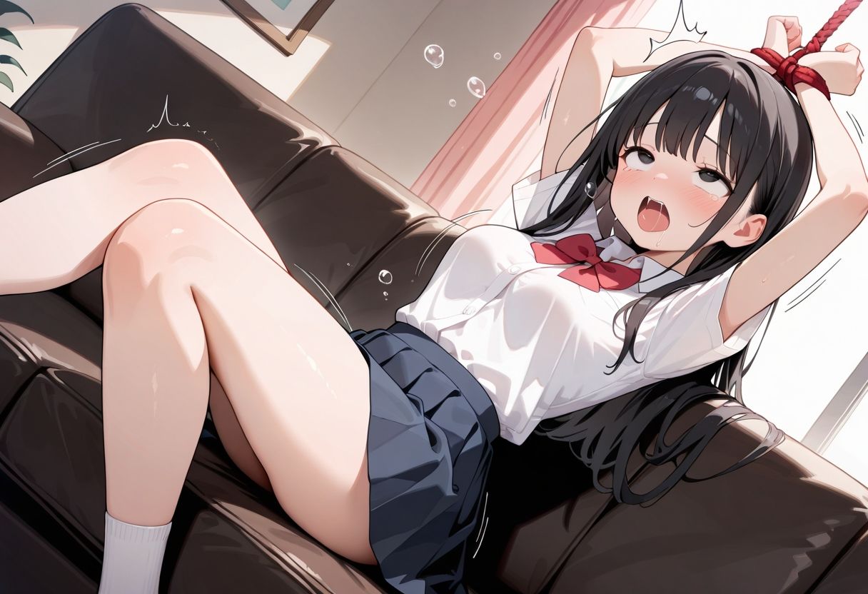 絶倫男に媚薬を使われ清楚な女子校生が快楽絶頂！ サンプル5ページ目