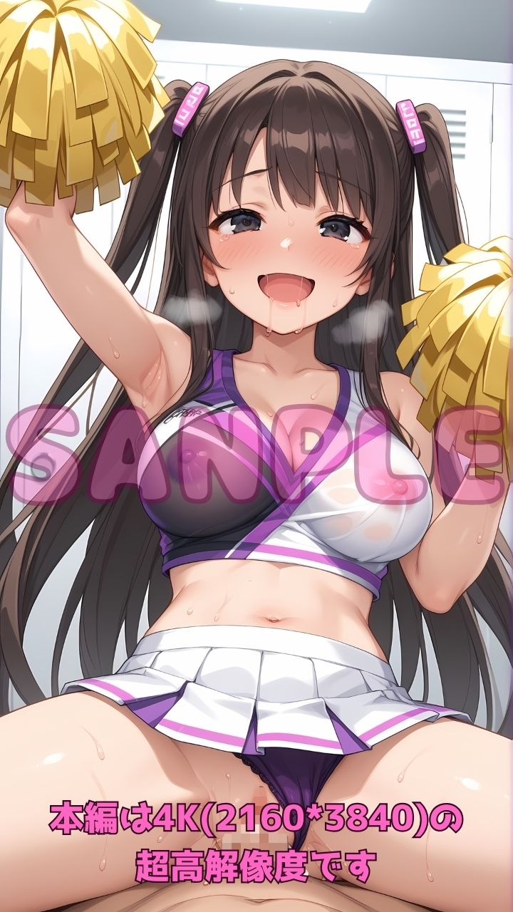 エッチなチアガールと部活終わりに汗だく応援セックス！ サンプル6ページ目