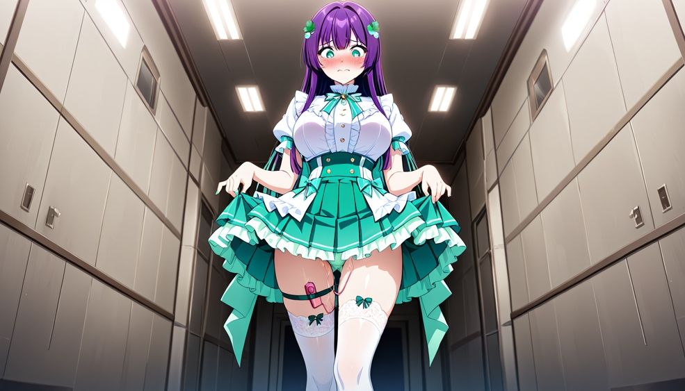 爆乳ツインカラーアイドルが中出し絶頂！マネージャーと禁断レッスン【4K】 サンプル7ページ目