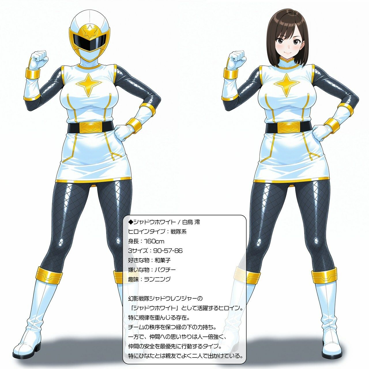 幻影戦隊シャドウレンジャー 〜シャドウホワイト編〜 サンプル6ページ目