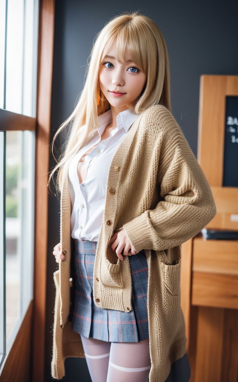 AI美女写真集┃外国人の美女 サンプル1ページ目