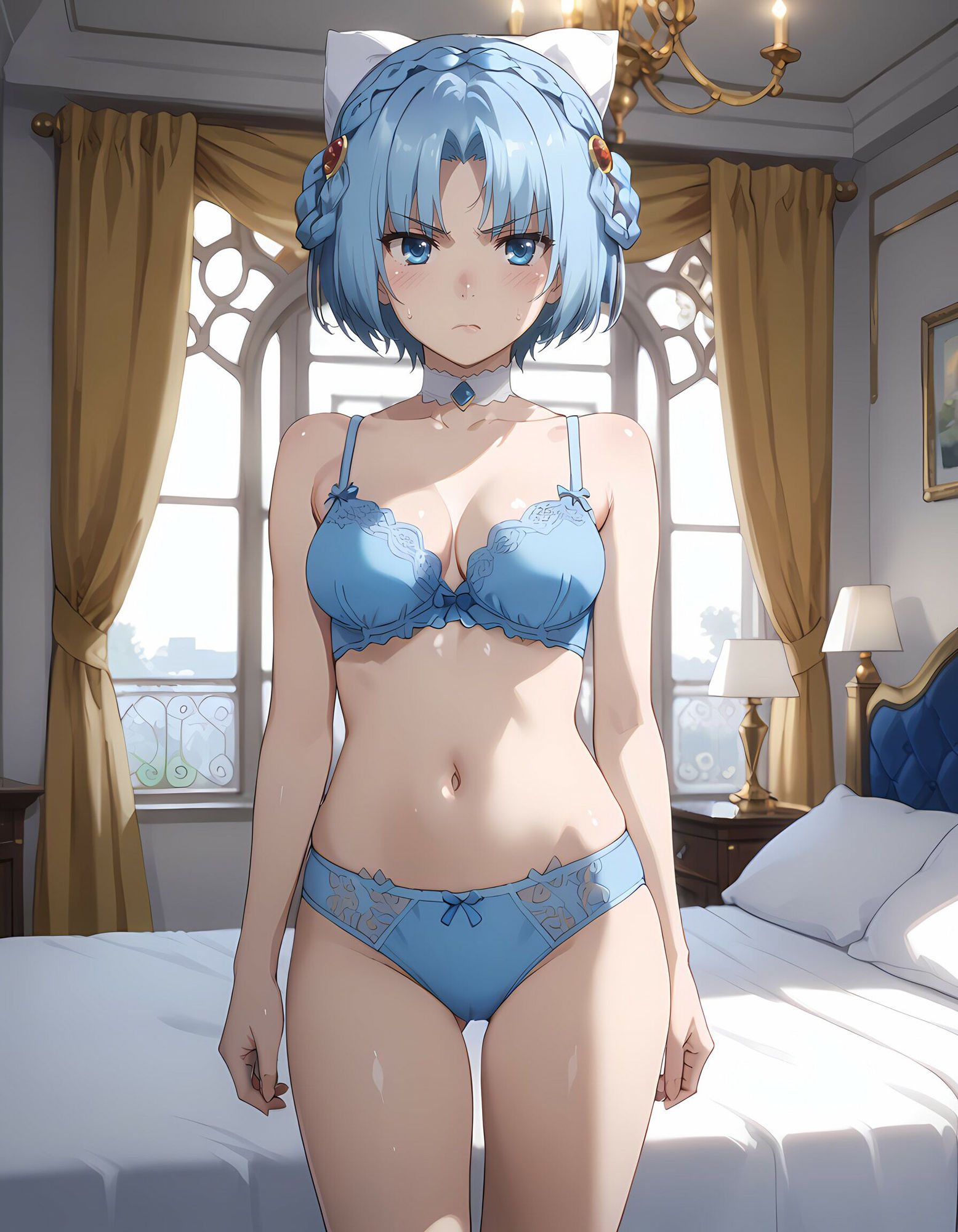 魔〇の王と戦姫より【リュドミラ=ル〇エ】脱衣CG集 サンプル2ページ目