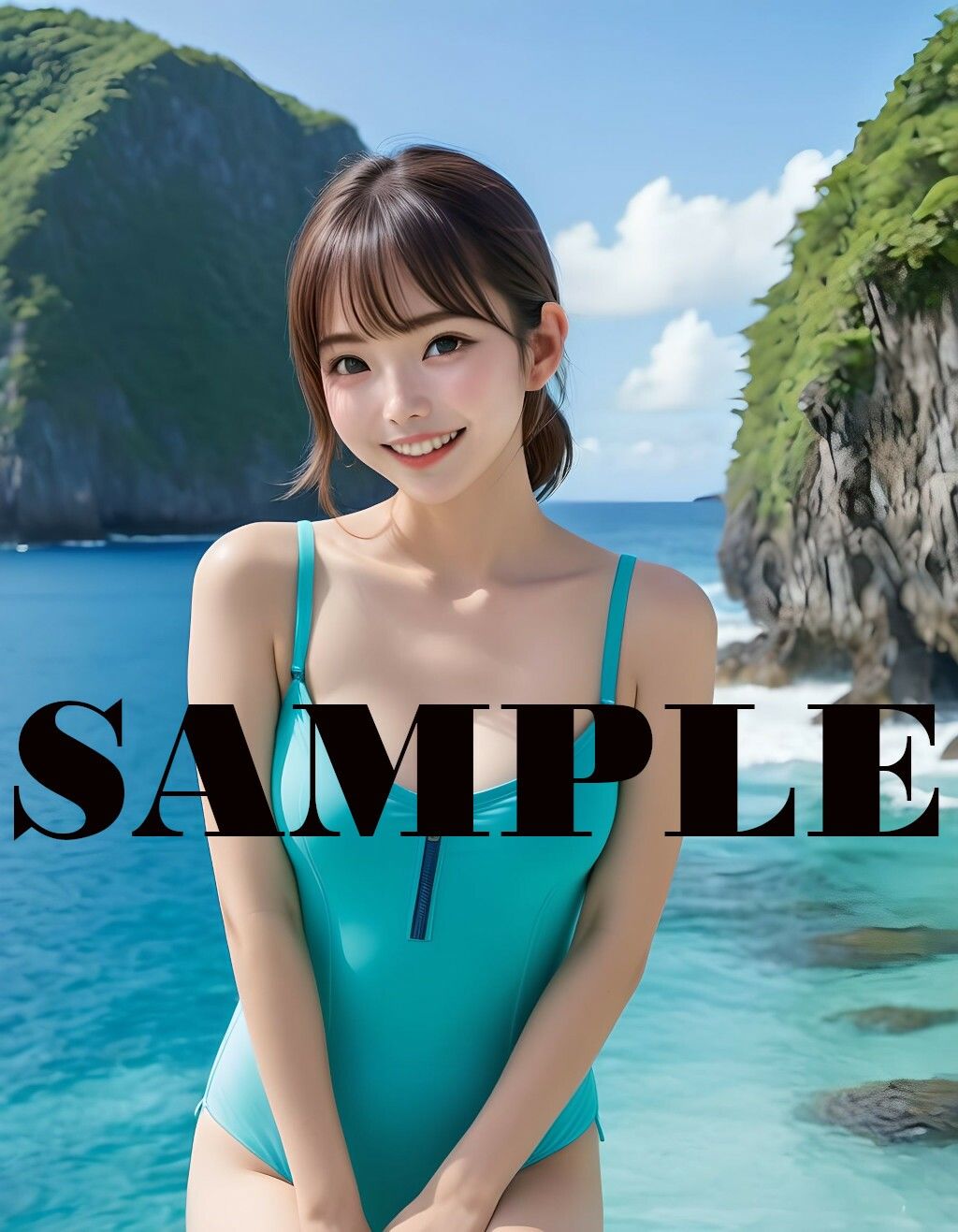 白石ひなた 水着写真集 Hinata Vol.1 サンプル1ページ目