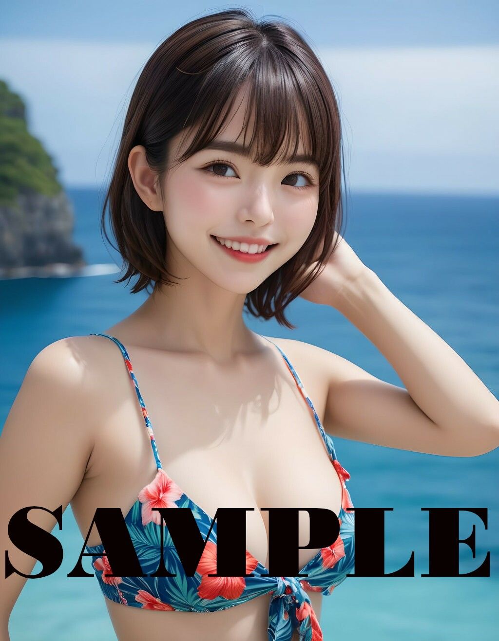 白石ひなた 水着写真集 Hinata Vol.2 サンプル1ページ目