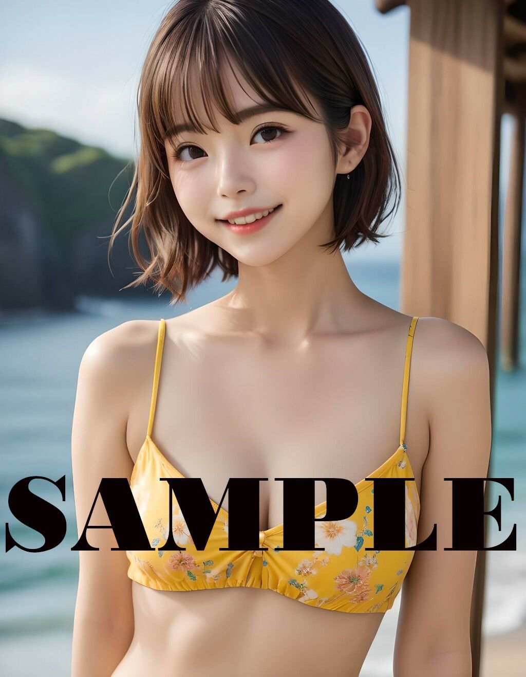 白石ひなた 水着写真集 Hinata Vol.4 サンプル2ページ目