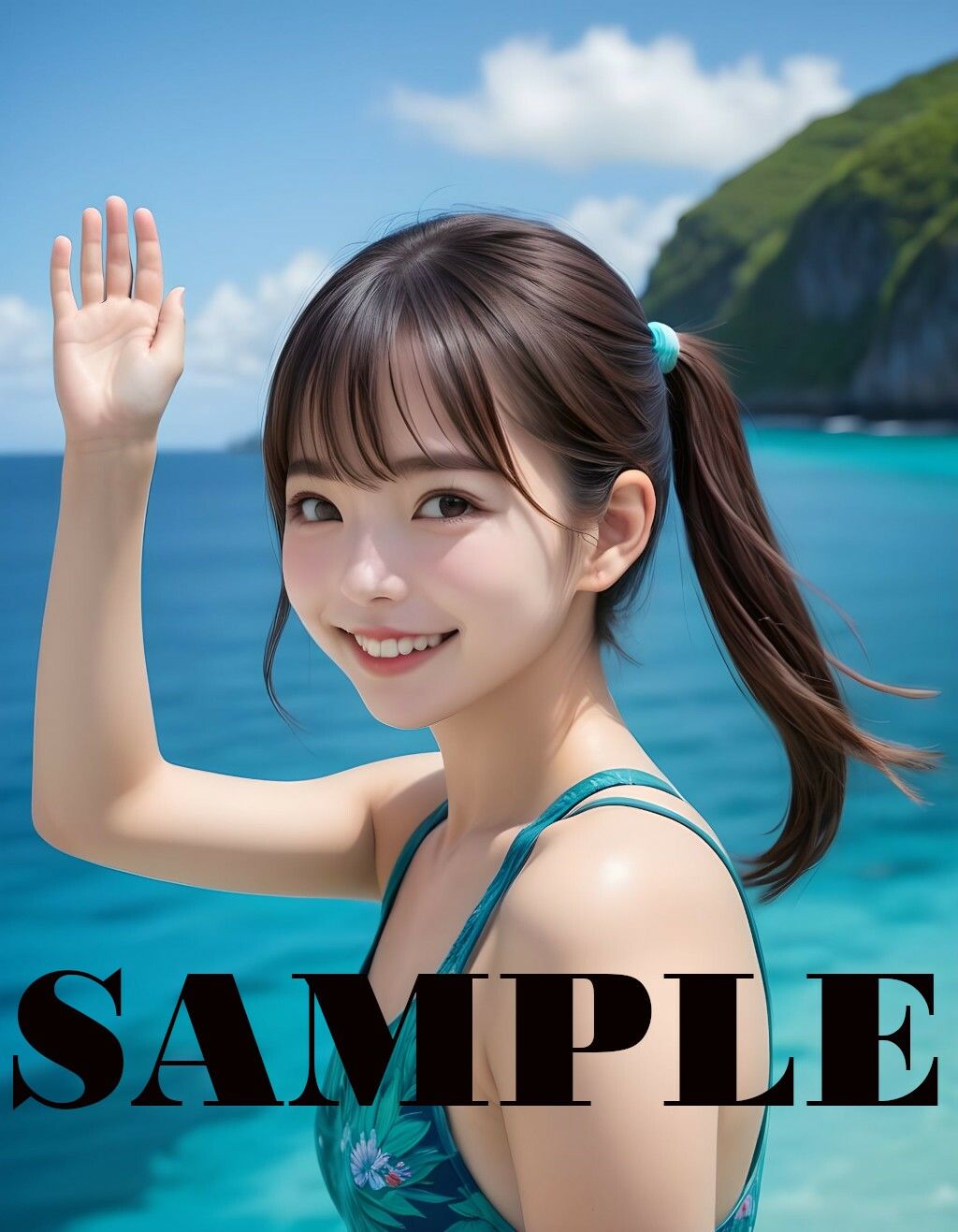 白石ひなた 水着写真集 Hinata Vol.5 サンプル4ページ目