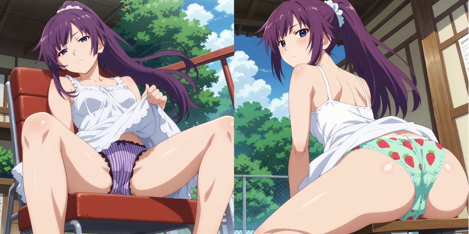 ひ◯ぎパンツ サンプル2ページ目