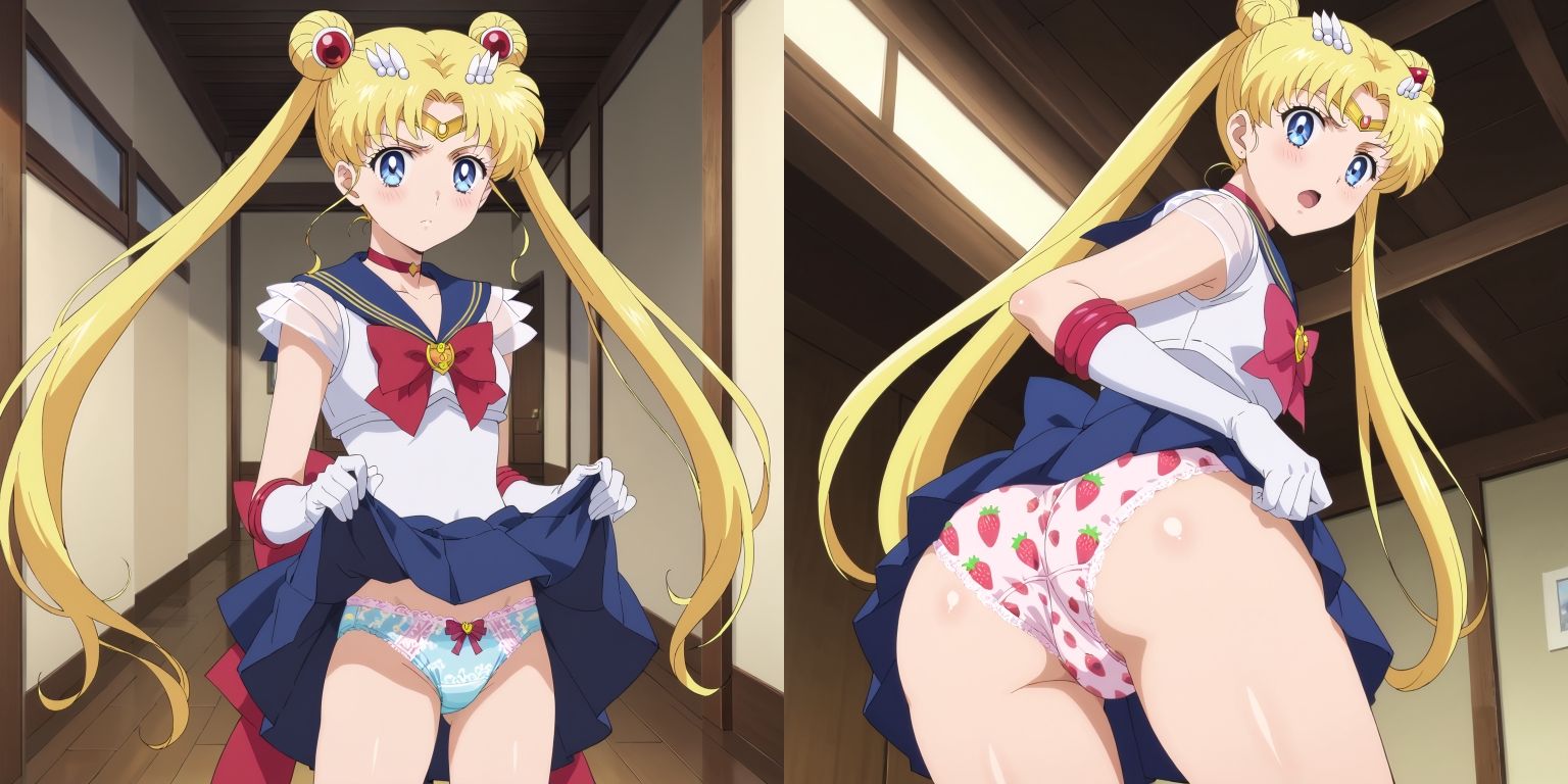 美少女戦士のパンツ サンプル1ページ目