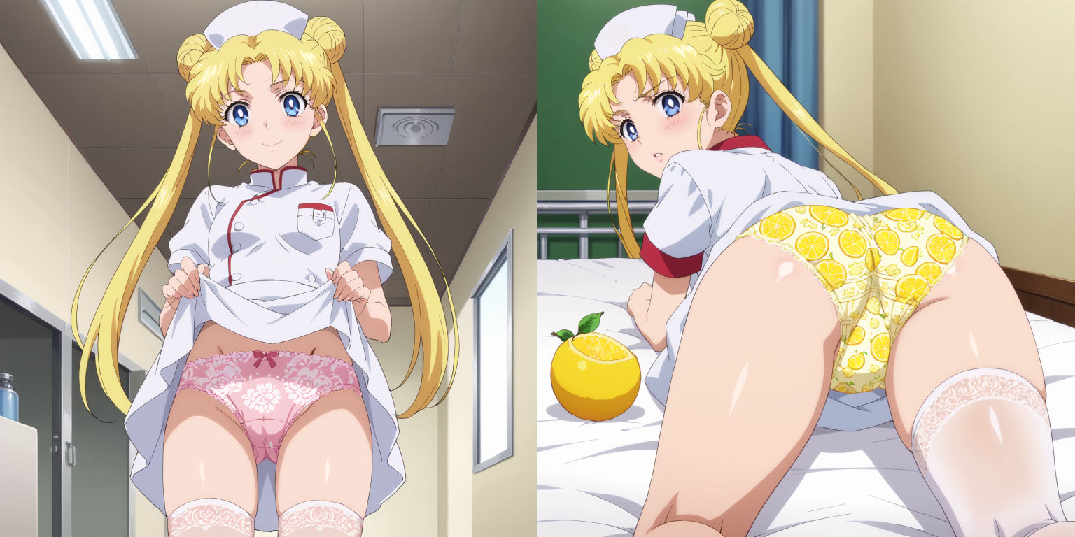 美少女戦士のパンツ サンプル2ページ目