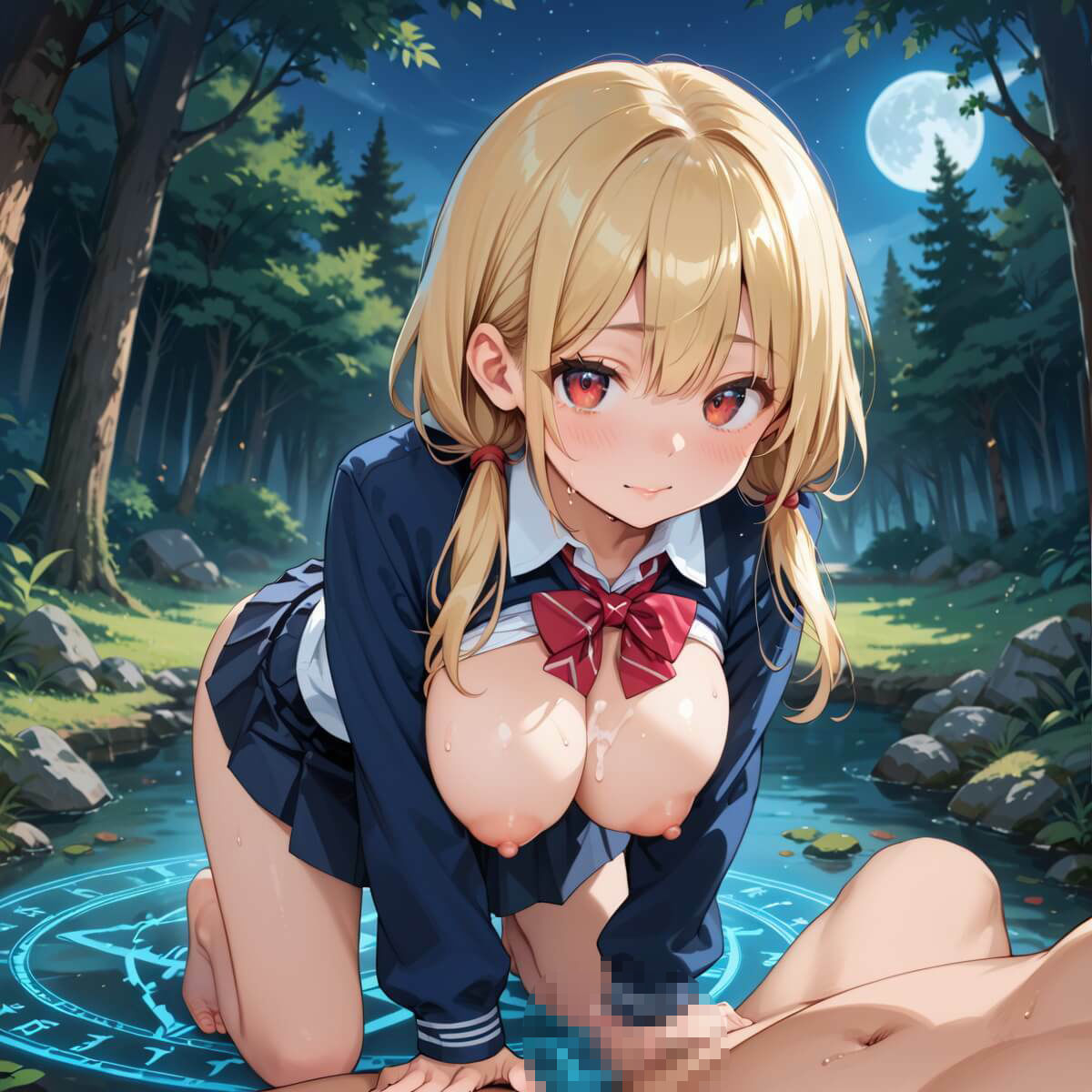 異世界でエッチな魔法にかかっちゃいました！やりたすぎてうずうずします！！しっぽり160枚 サンプル4ページ目