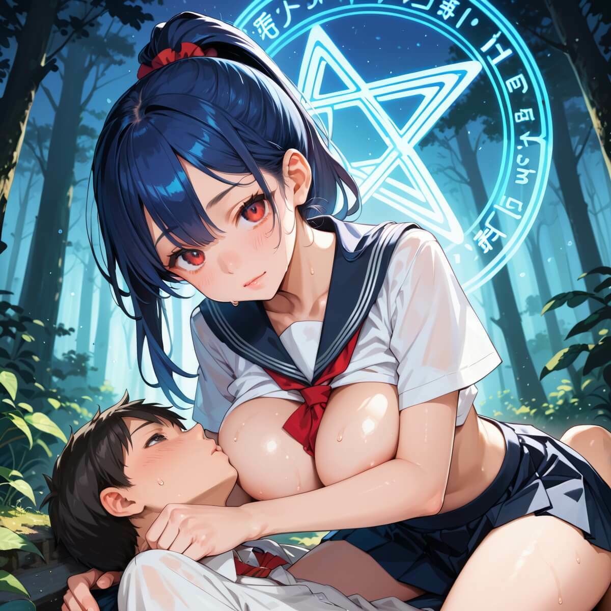 異世界でエッチな魔法にかかっちゃいました！やりたすぎてうずうずします！！5しっぽり160枚 サンプル10ページ目