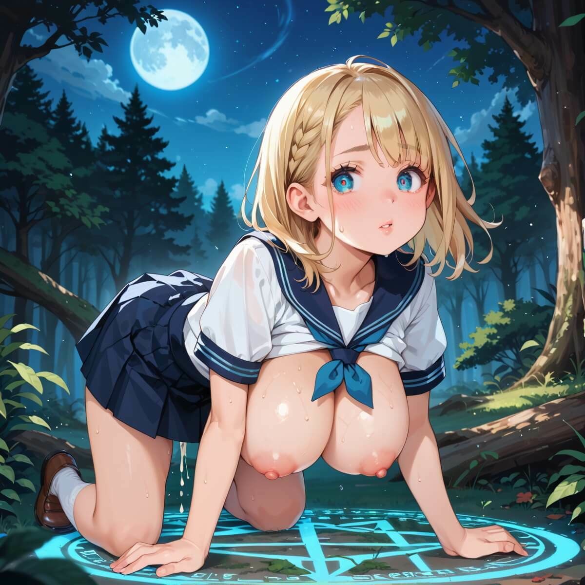 異世界でエッチな魔法にかかっちゃいました！やりたすぎてうずうずします！！6しっぽり160枚 サンプル10ページ目