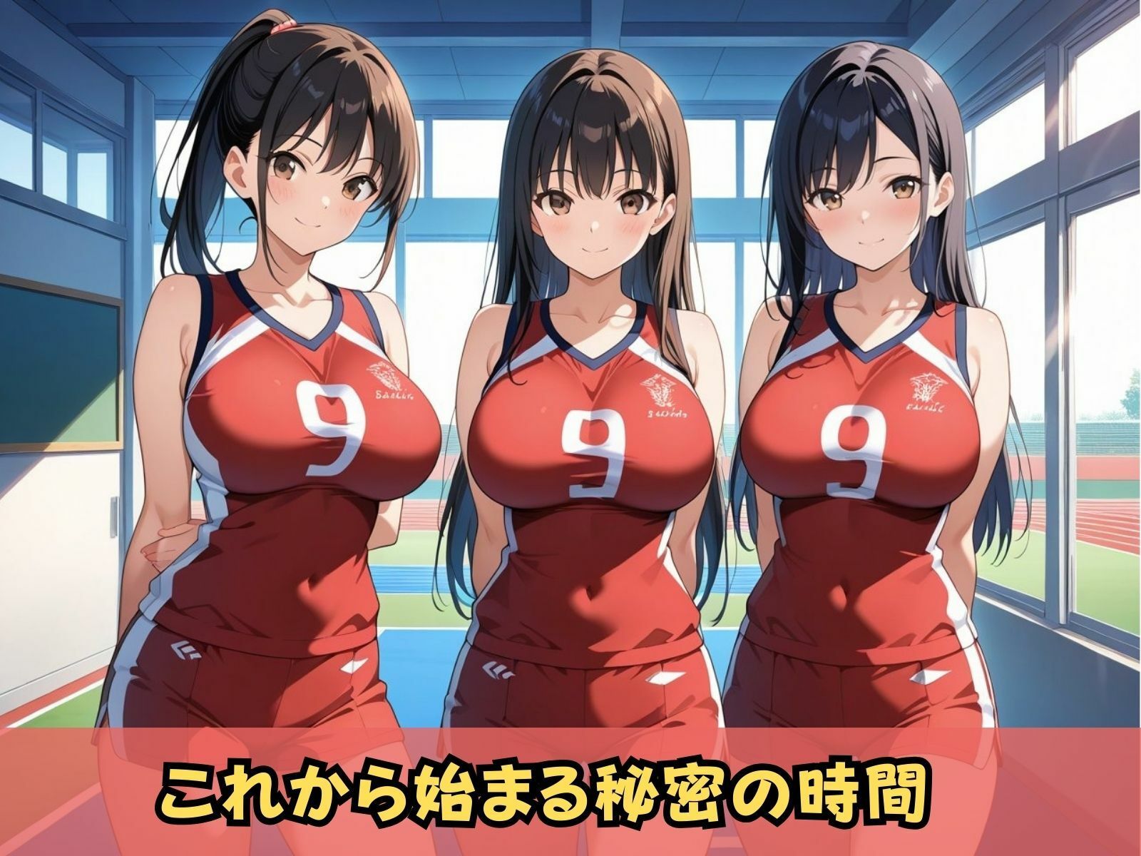 学園ハーレム性活〜陸上部のスポーツ少女編〜 サンプル2ページ目