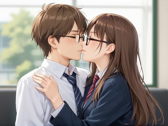 真面目な眼鏡J〇はHが好き サンプル3ページ目