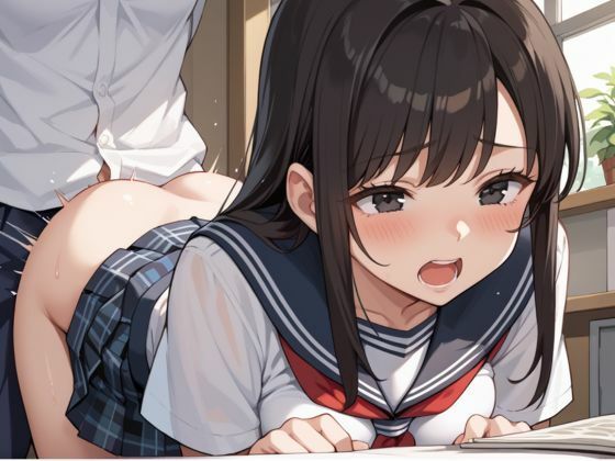 ノーブラで学校に来てしまったクラスメイトの穴奉仕 サンプル4ページ目