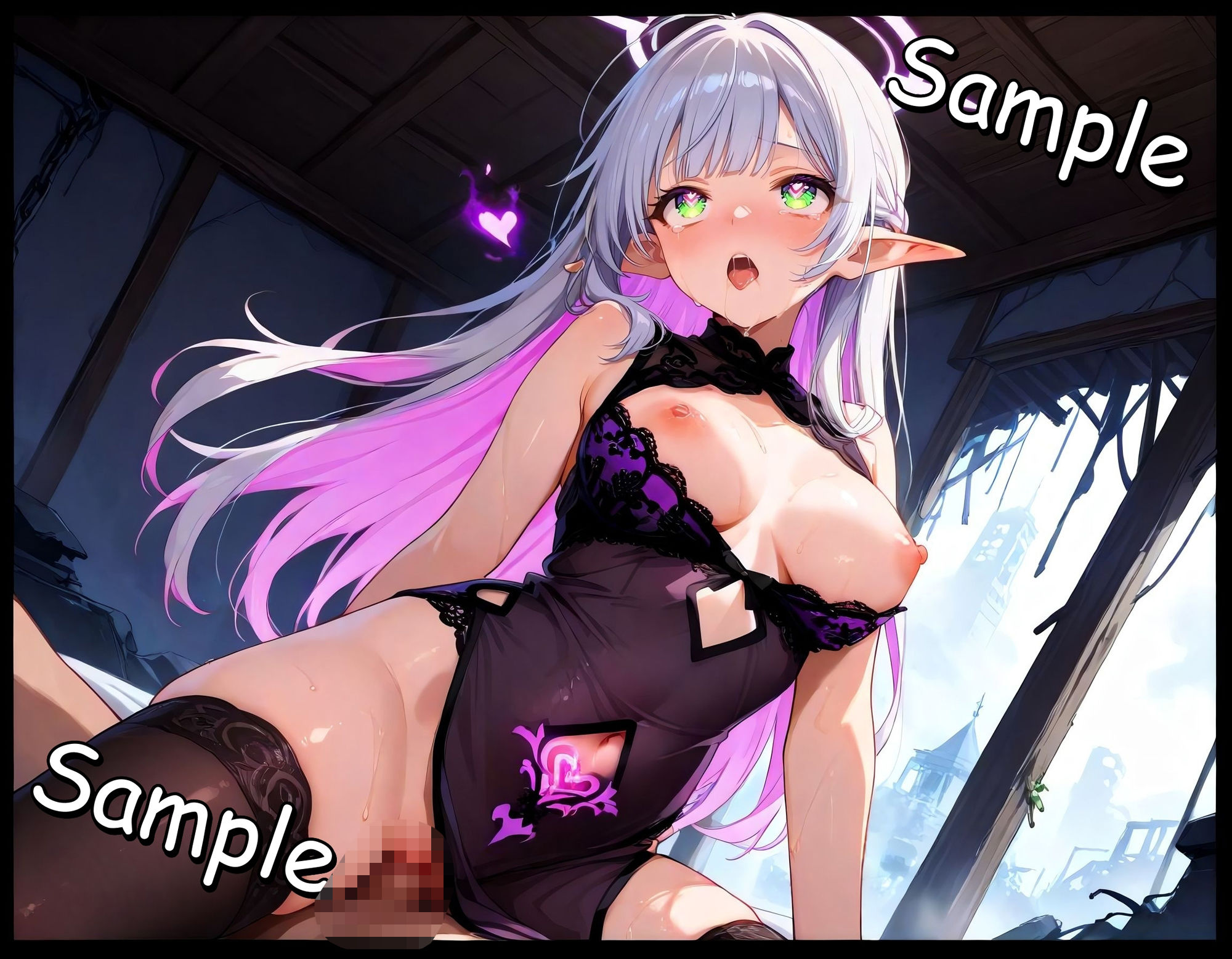 呪われた魔女と秘密の契約 〜夜の森で交わす禁断の儀式〜 サンプル4ページ目