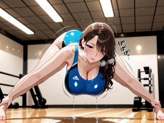 人妻スポブラ裂かれ、スパッツ破られ、ジムで即ハメ。〜「破かないで…っ、でも…止めて…」〜 サンプル7ページ目