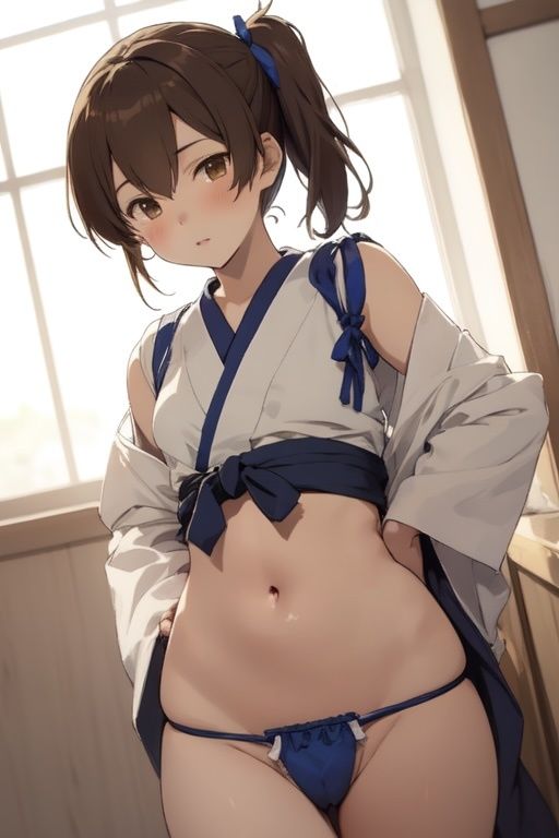 虹かけ誌  艦隊〇れくしょん  イラスト集26 加賀  正妻空母は定価で買いなさい サンプル9ページ目