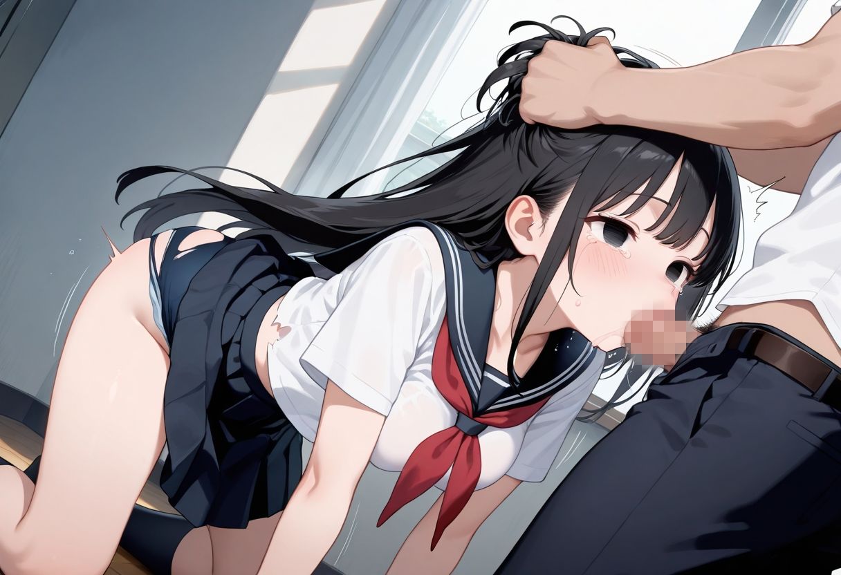 公衆便所レ○プ  肉便器にされる女子校生 サンプル7ページ目