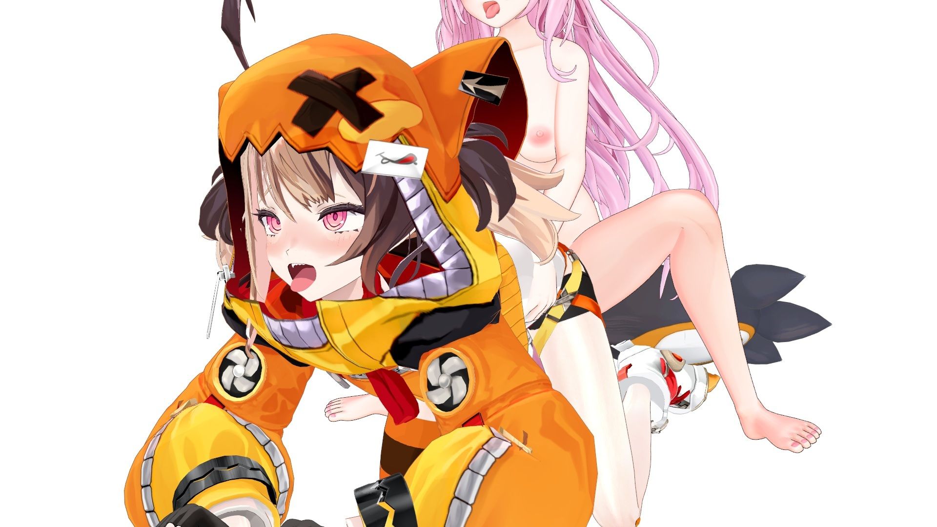 ふたなり3Dセックスボイス付きループアニメホ〇ライブ編＃1 サンプル4ページ目