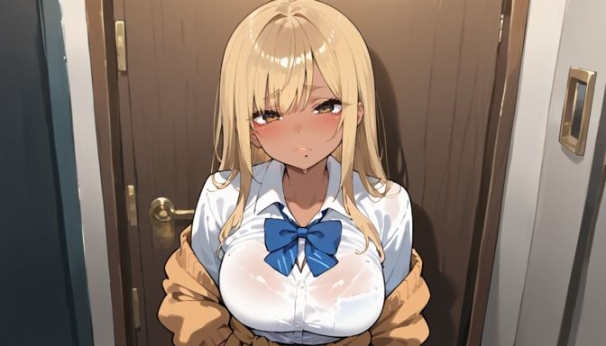 爆乳黒ギャルに種付け サンプル1ページ目