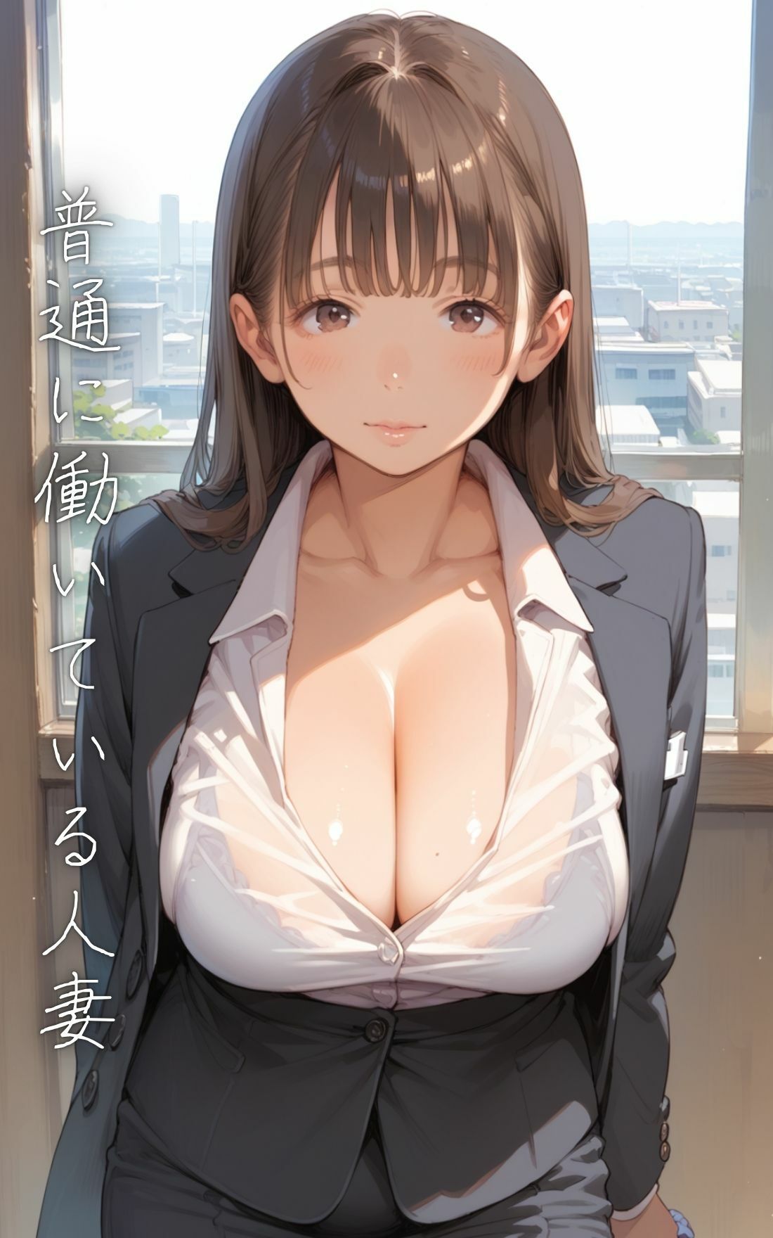 訳あり爆乳人妻  〜借金まみれでしょうがなく...〜 サンプル1ページ目