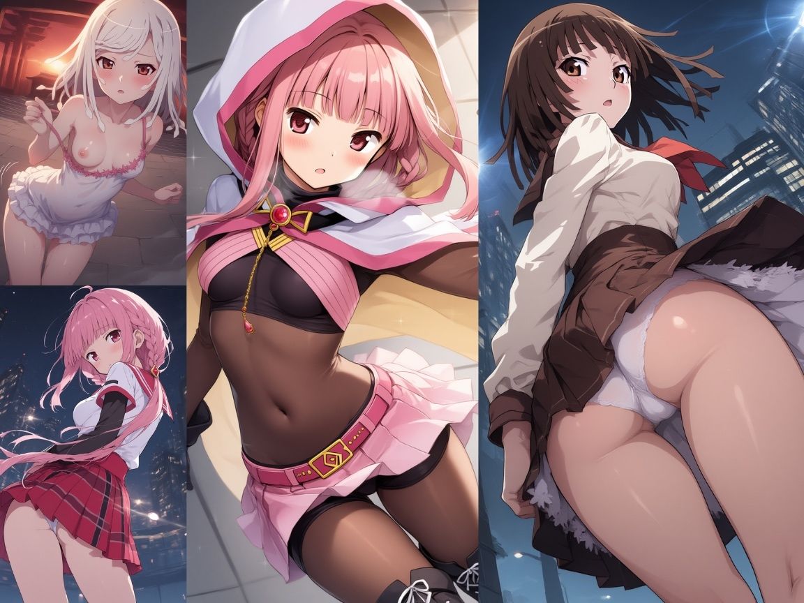 ヒロインの裏肖像〜魔法少女と蛇神の娘〜 サンプル1ページ目