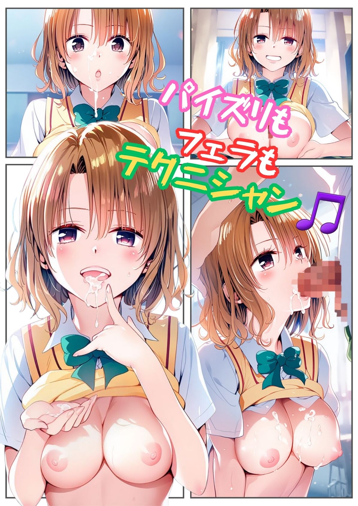 学校でイこう！-籾岡○紗-（318枚） サンプル2ページ目