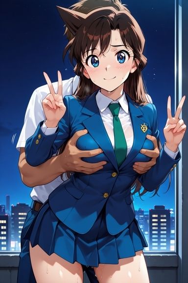 寝取られる毛◯蘭 サンプル1ページ目