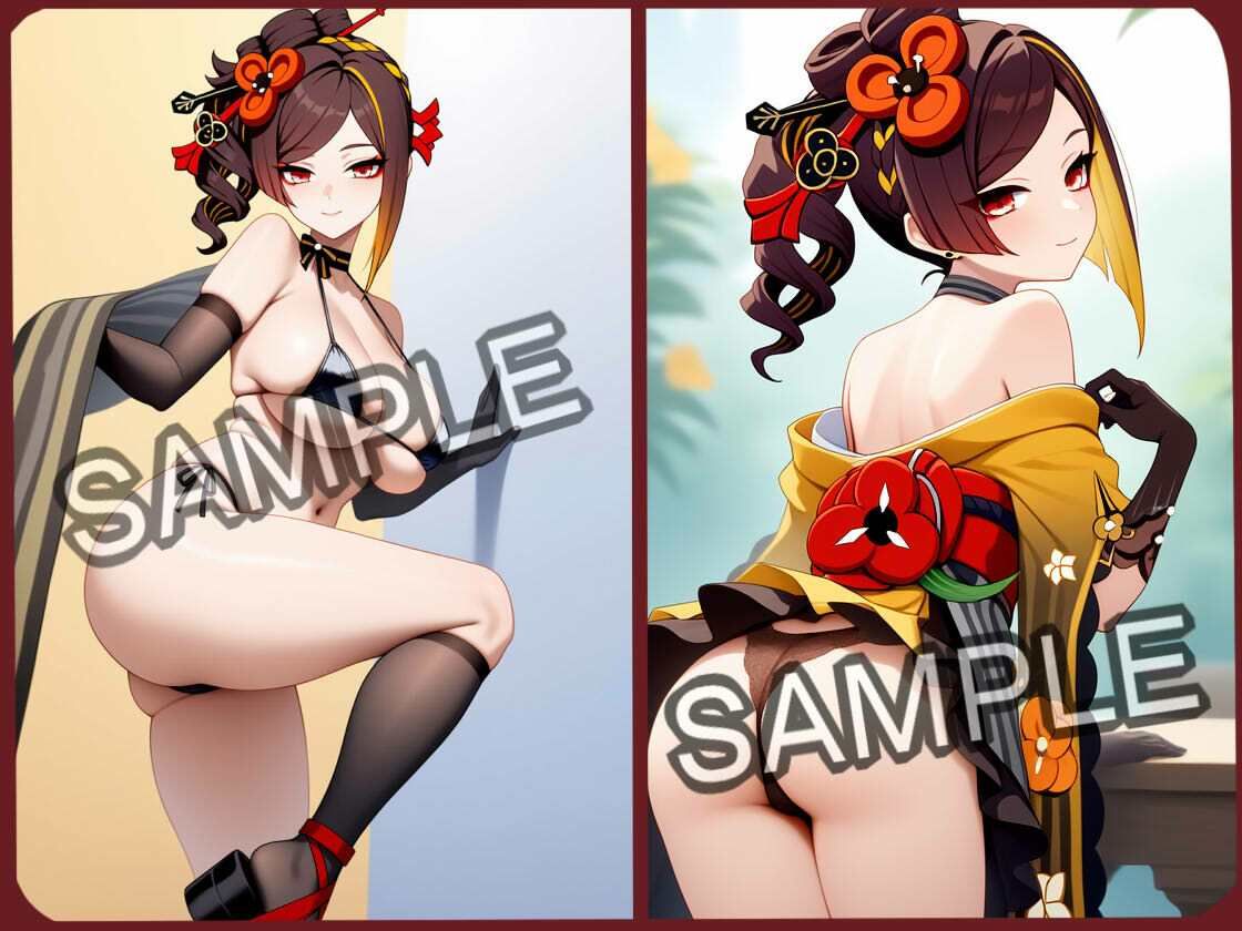 【AIコレ＃4】 原シコ淫パクト番外編 〜AIイラスト千〇＆刻〇編＋a495〜 サンプル9ページ目