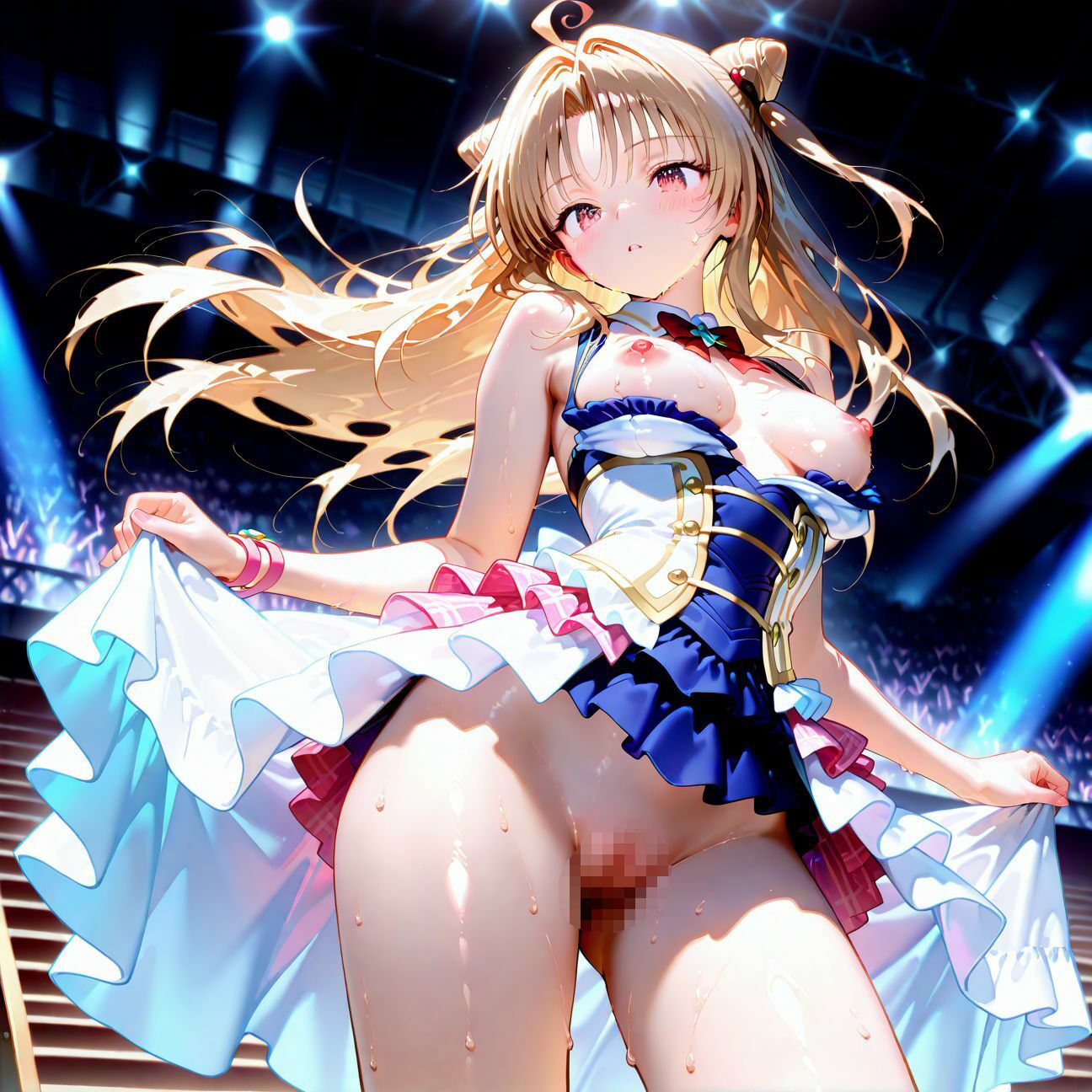 【Part1】JKアイドル☆コンサートで公開オナニー♪自慢の竿で持ち帰りエッチ サンプル4ページ目