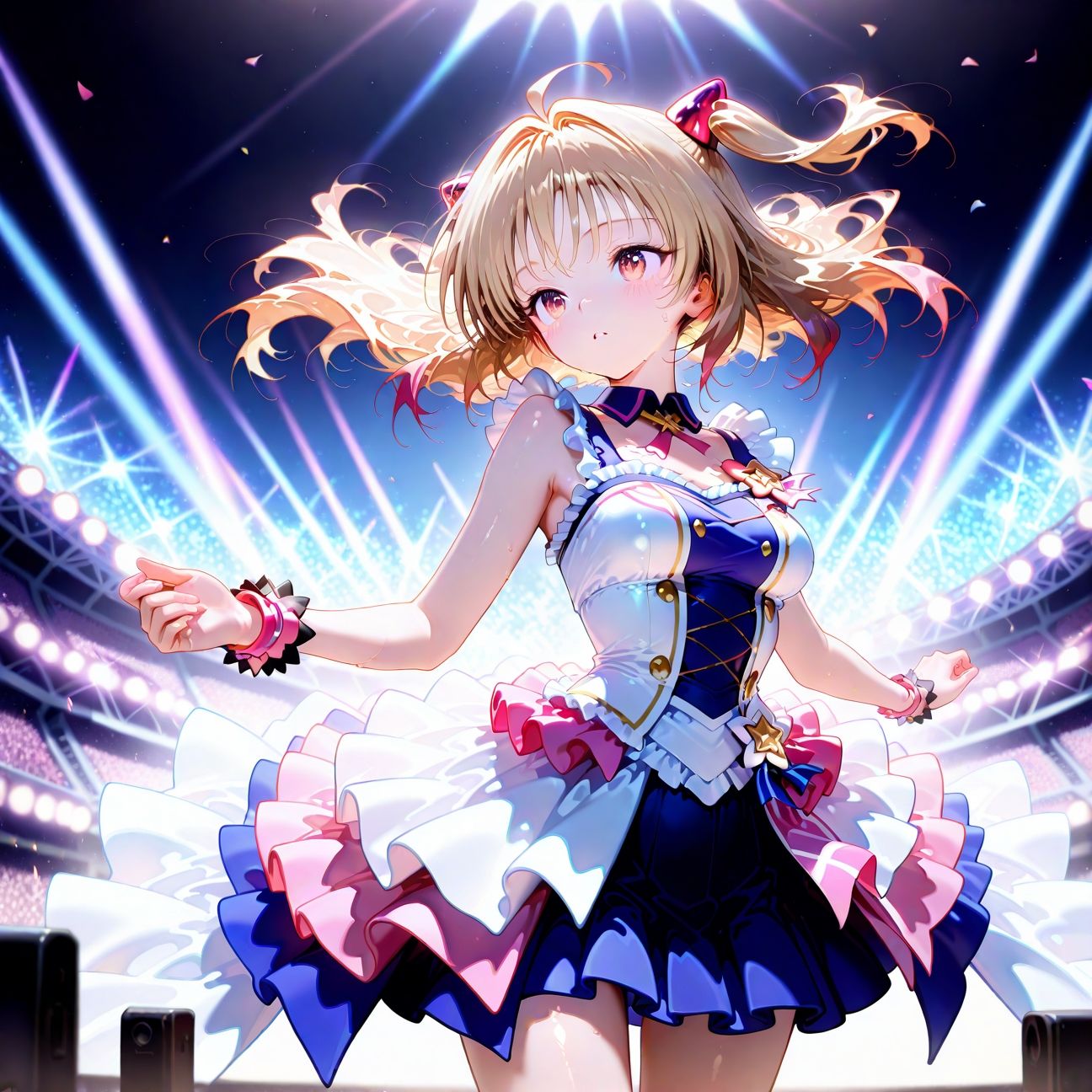 【Part2】JKアイドルコンサートで公開オナニー！☆自慢の竿で持ち帰りエッチ サンプル1ページ目