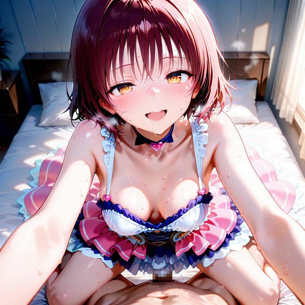 【Part2】JKアイドルコンサートで公開オナニー！☆自慢の竿で持ち帰りエッチ サンプル8ページ目