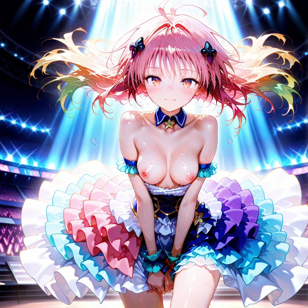 【Part3】JKアイドルコンサートで公開オナニー！☆自慢の竿で持ち帰りエッチ サンプル2ページ目